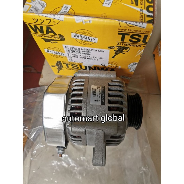 alternator dinamo cas avanza 1300cc vvti