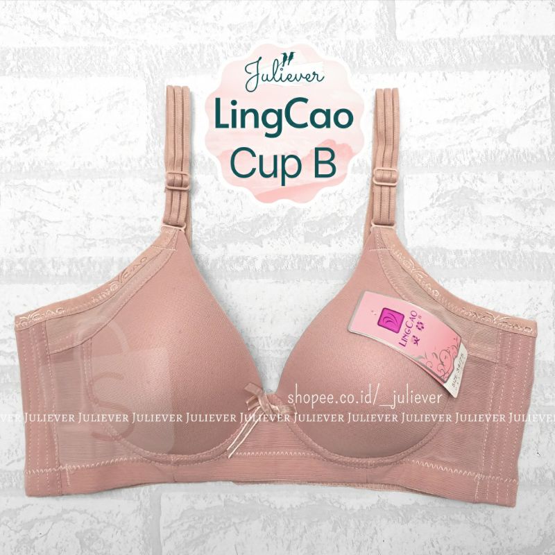 A29 Lingcao CUP SEDANG Kait 2 size 32-38 Tali Lebar | Bra Lingcao Penekan Lemak BH Lingcao A29 | REA