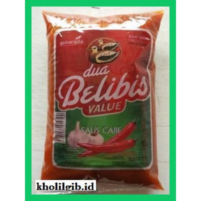 

Aneka-Sambal- Belibis Saus Cabe Value Bantal 1Kg -Pedeeeeeezzzzzzz.