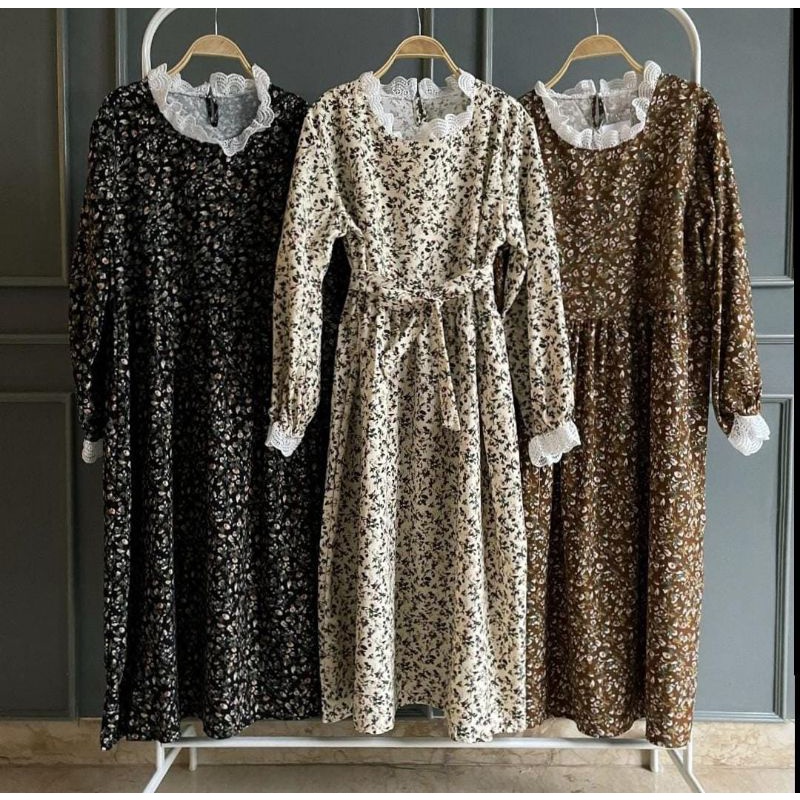 Dress Tunik Midi Dress codorai BKK Vintage Renda Bangkok Import 135.11525 Import