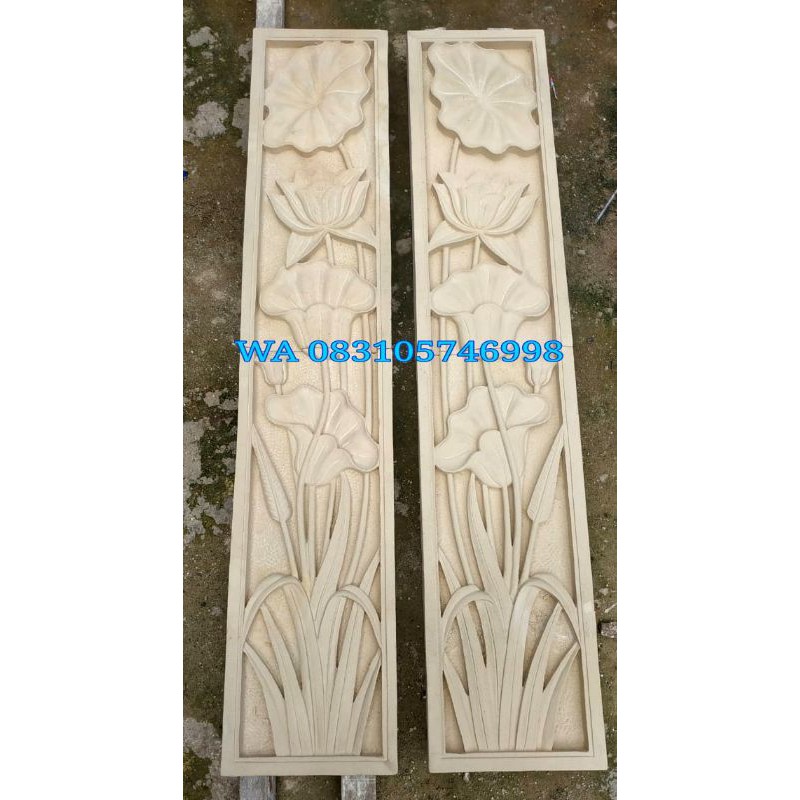 relief batu paras ukir