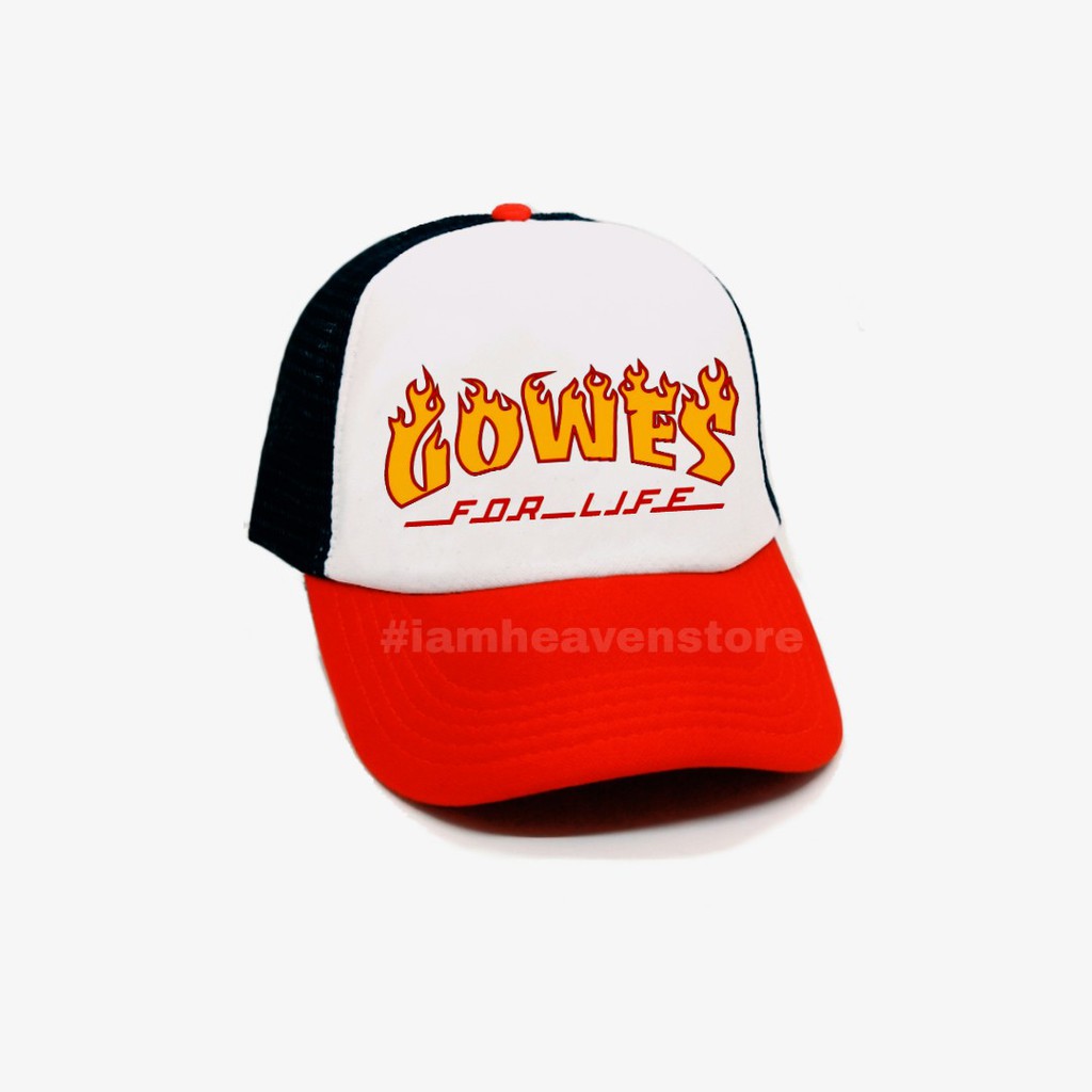 Topi Gowes Sepeda Trucker Jaring Truckerhat Seoeda Lioat MTB Roadbike