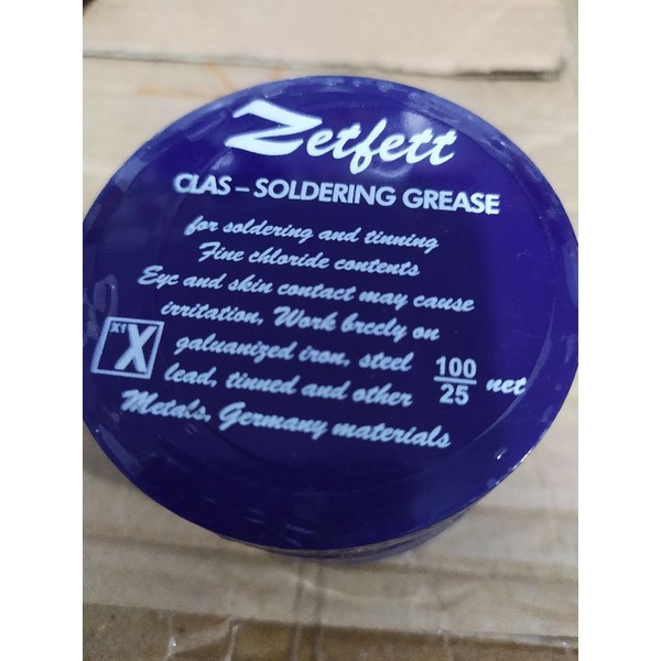 Pasta Solder Zetfett/Zetfett Pasta Solder