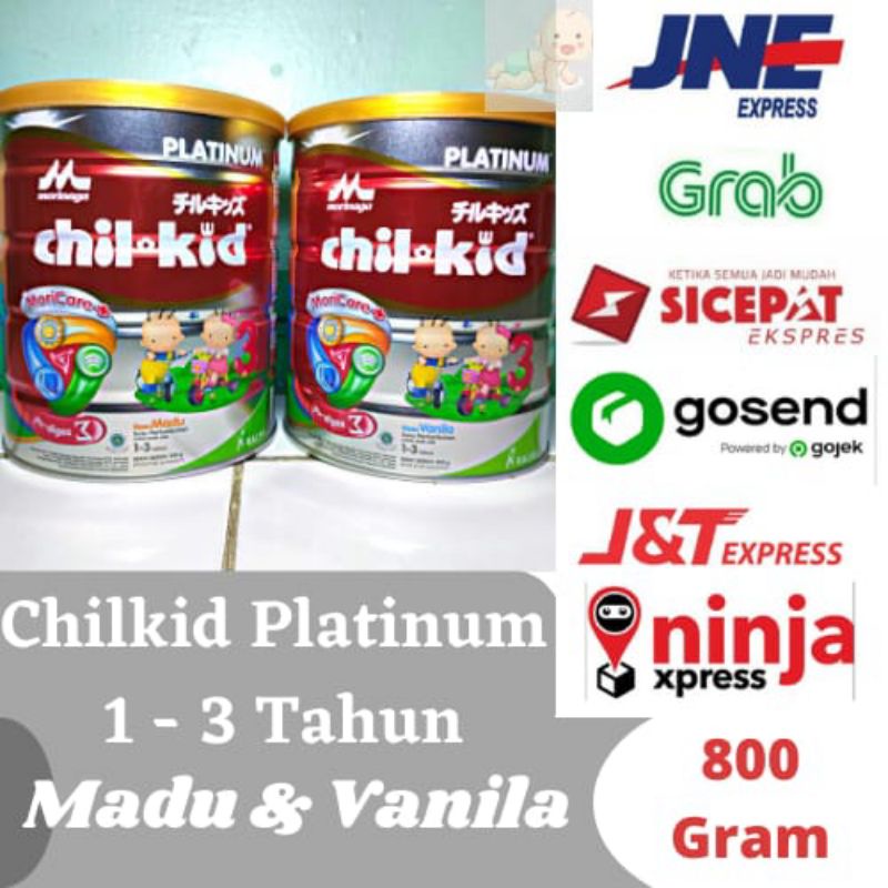 Susu Morinaga Chilkid Platinum Madu Vanila untuk 1-3 tahun Platinum Chilkid 3 Grosir