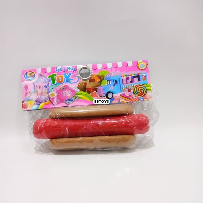 Mainan Anak Fastfood Hotdog murah - LF58