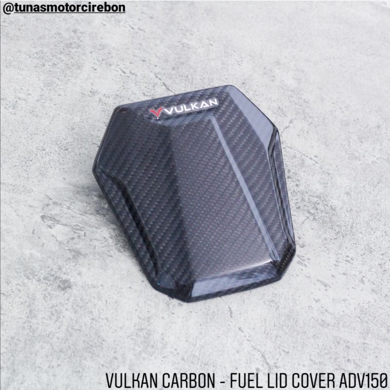 Cover tutup tank bensin carbon ADV ADV150 Vulkan karbon part