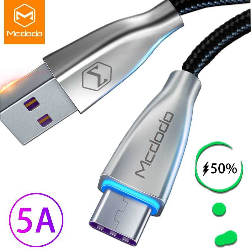 MLNSHP Mcdodo Kabel Charger USB Type C 5A QC4.0 - CA-542
