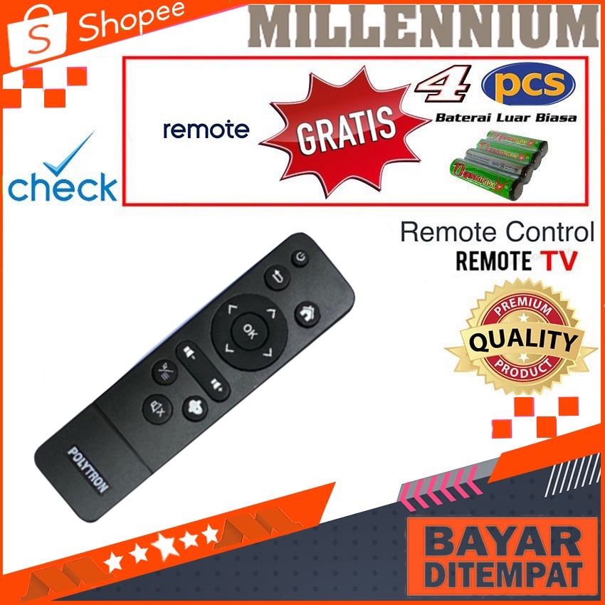 Remot Remote STB MOLA TV PDB-M11 /Remote Set Top Box Android Box MOLA