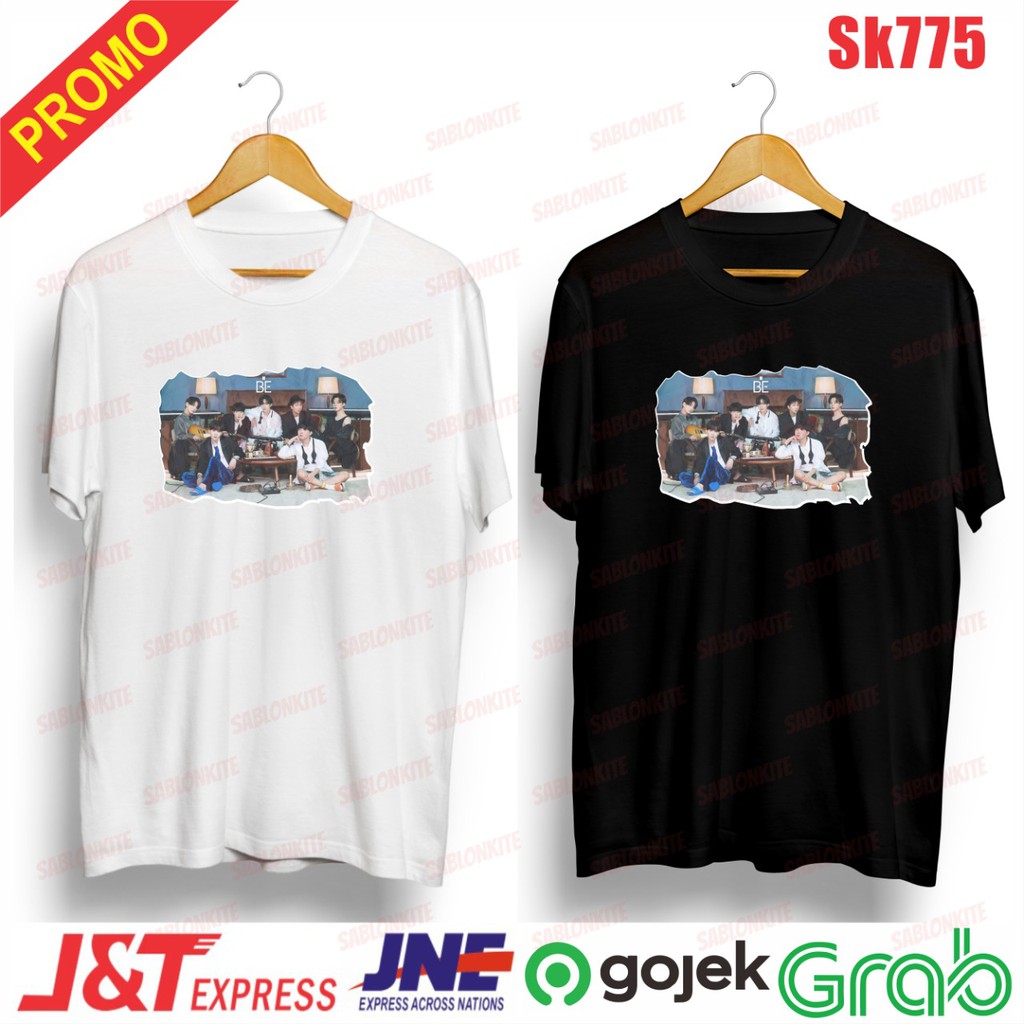 MURAH!!! KAOS KPOP CONCEPT BE SK775 UNISEX COMBED 30S