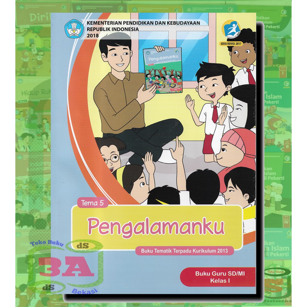 Buku GURU SD Kelas 1 Tema 5 PENGALAMANKU K13 Revisi 2017 | Shopee Indonesia