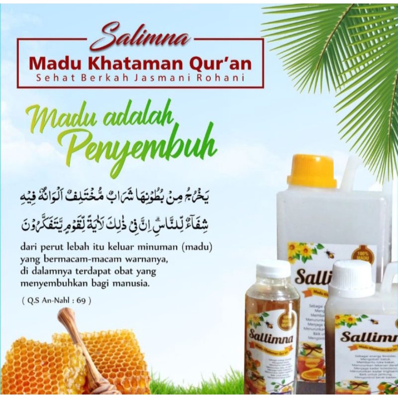 

Madu Khataman Qur'an Salimna 1000 ml