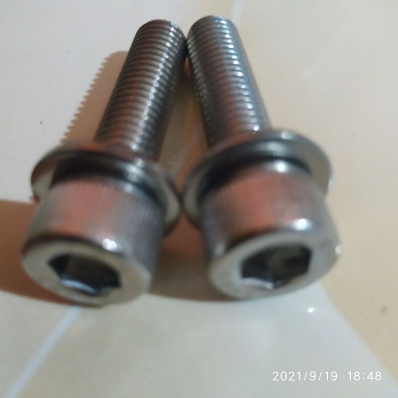 Baut Dudukan Kaliper Rx King Stainless Asli