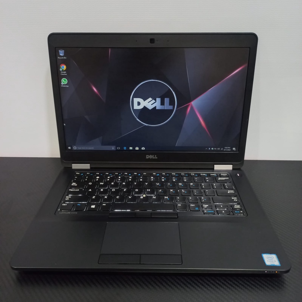 Laptop Dell E5470 Core i5 Gen6 Ram 4 SSD 128GB Win 10 - Siap pakai