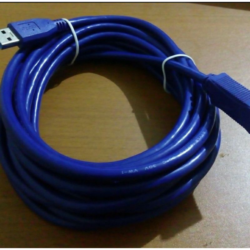 SKU-1054 KABEL USB 3.0 EXTENTION 5M (PERPANJANGAN USB) MALE FEMALE