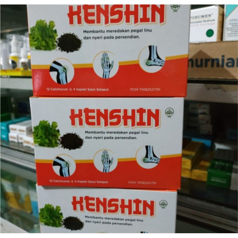 KENSHIN OBAT JAMU NYERI SENDI 1 BOX (12 CATCHCOVER)