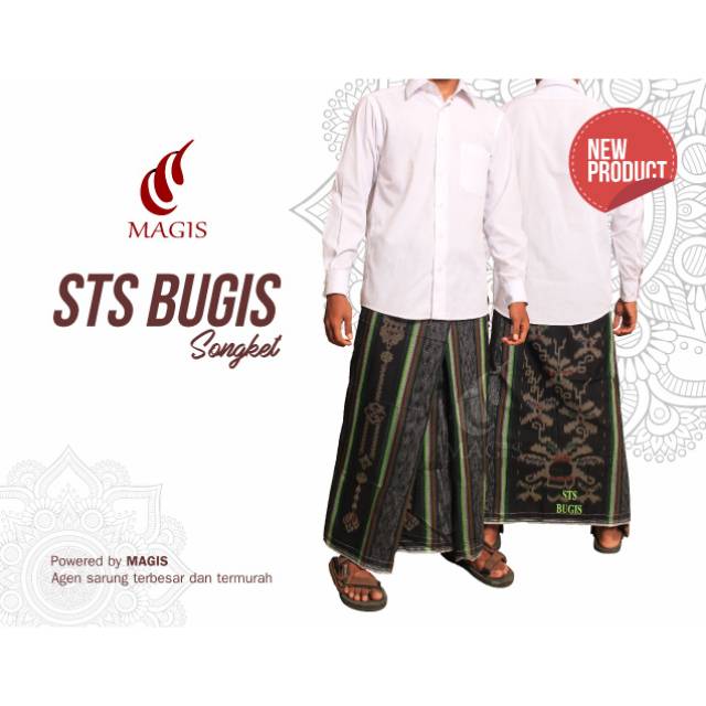 Sarung tenun Bugis Songket (Sts Bugis)