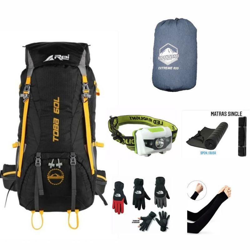 Paketan Carrier Arei Toba/ Carrier Gunung/Carrier outdoor/Carrier murah