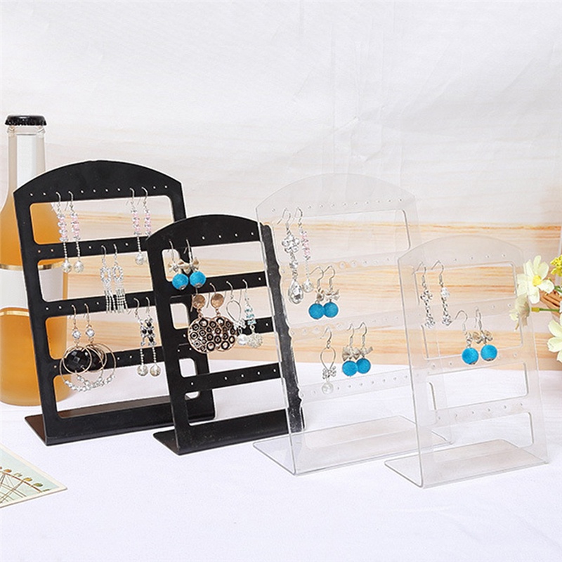 E2id Stand Holder Display Anting Bentuk L