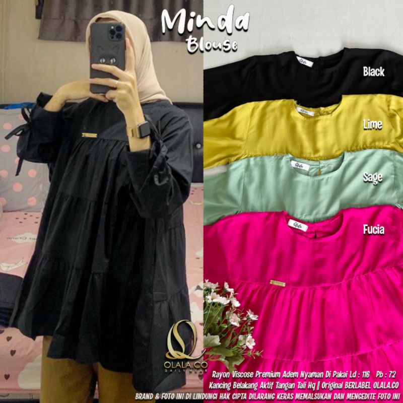 MINDA BLOUSE ORI OLALA