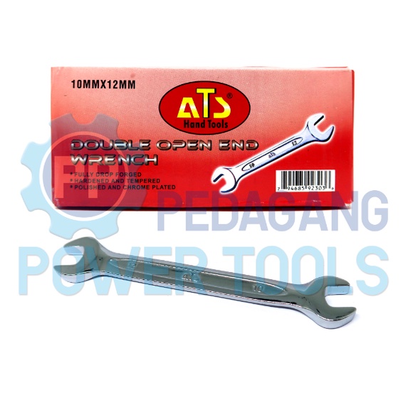 ATS KUNCI PAS 10 X 12 MM 10X12 DOUBLE OPEN END SPANNER WRENCH INGGRIS