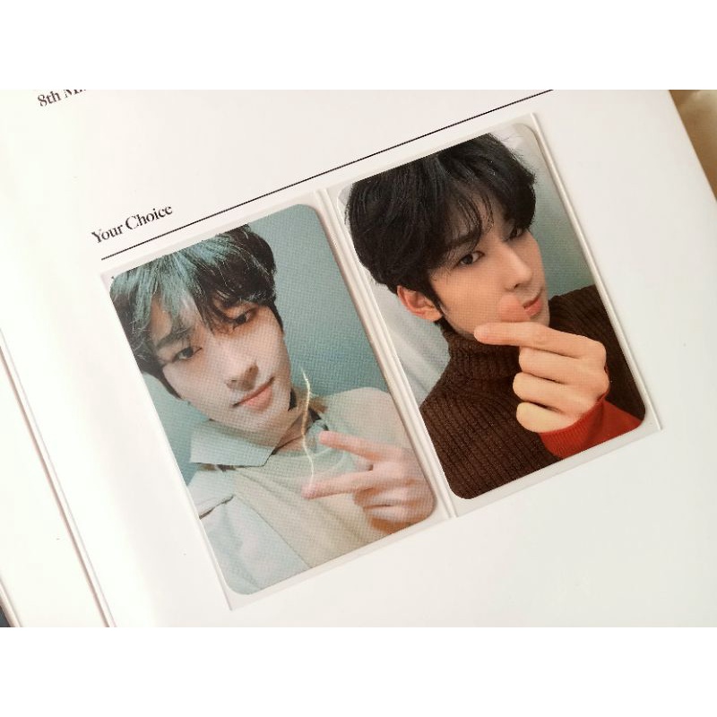 [BOOKED] PHOTOCARD PC WONWOO YOU MADE MY DAWN YMMDAWN