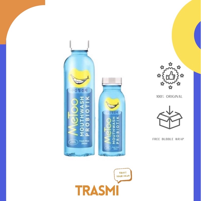 Obat Kumur Probiotic by MeToo | MeToo Probiotic Mouthwash BPOM