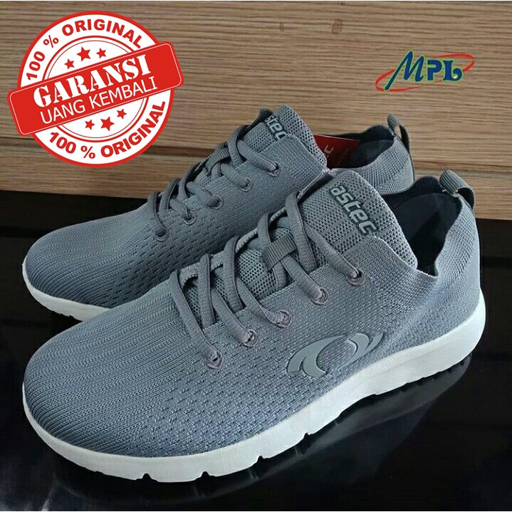 SEPATU RUNNING ASTEC AERO M GREY