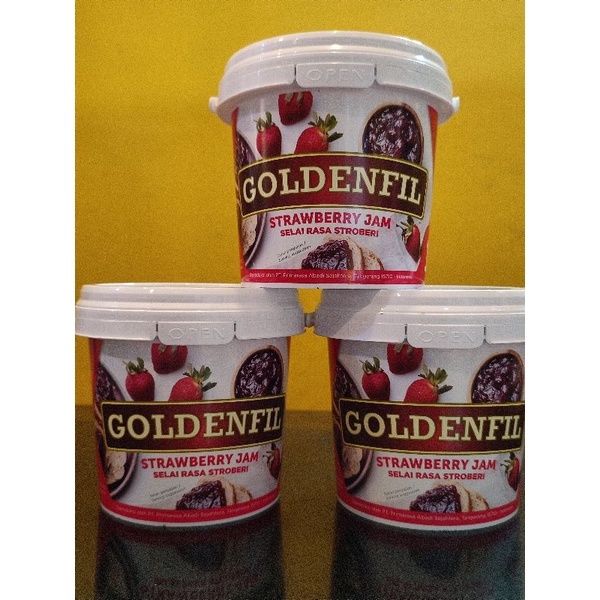 

Selai Goldenfil / Strawberry n Blueberry Jam Goldenfil - 1kg