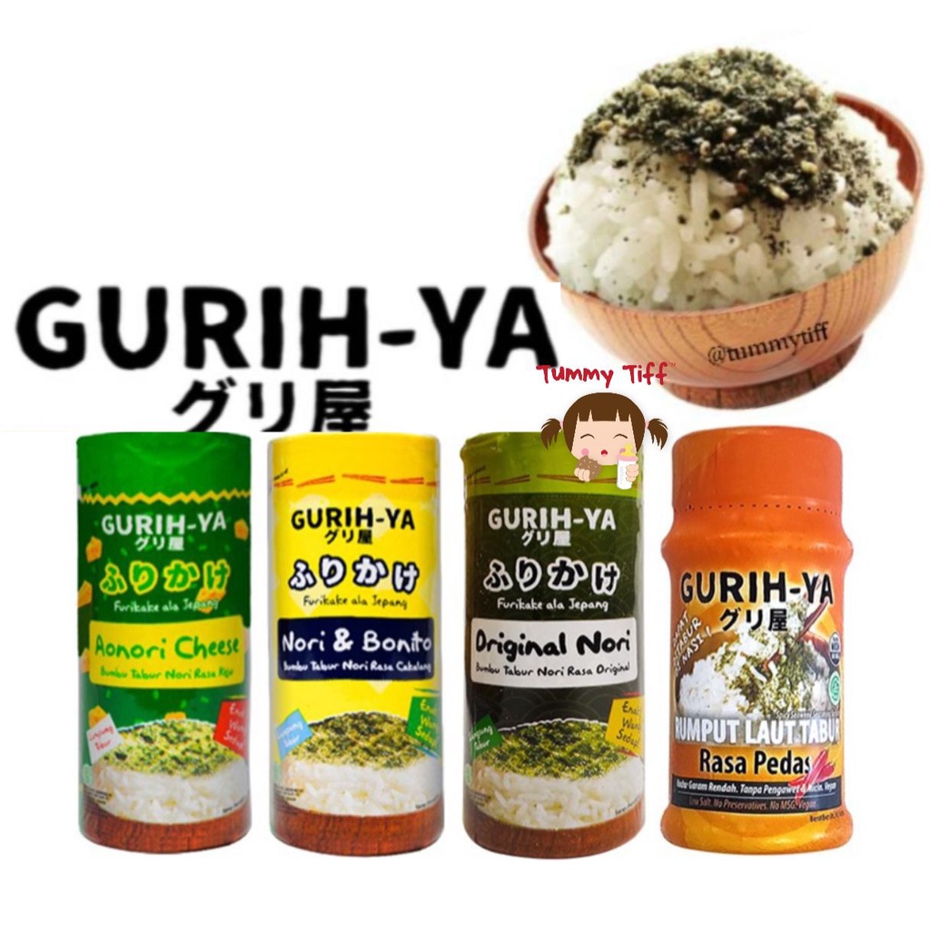 

Gurihya abon seaweed original anti GTM BOTOL / Gurih-ya original / Gurih-ya abon rumput laut original 45gr mpasi nori tabur gimbori bonnori seaweed