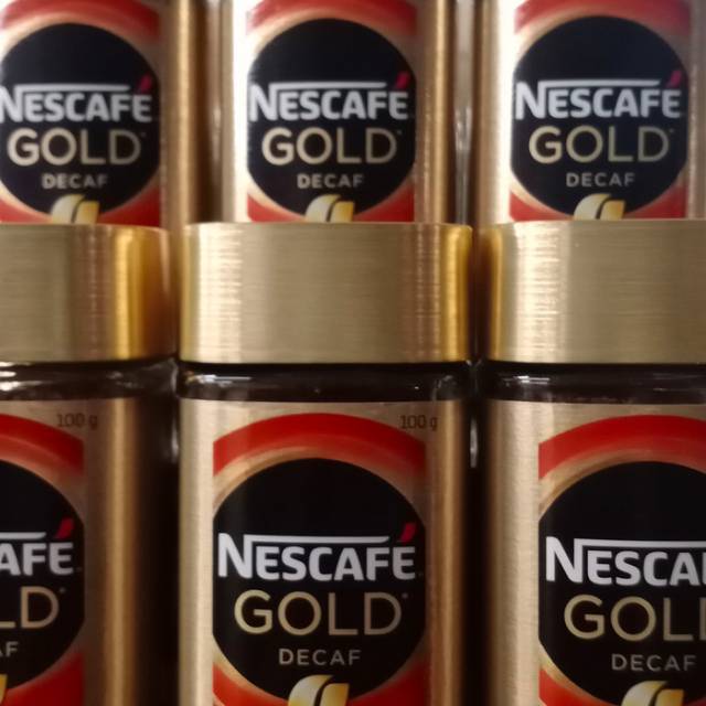 

Nescafe Gold Decaf 100gram Kemasan Baru Import Nestle