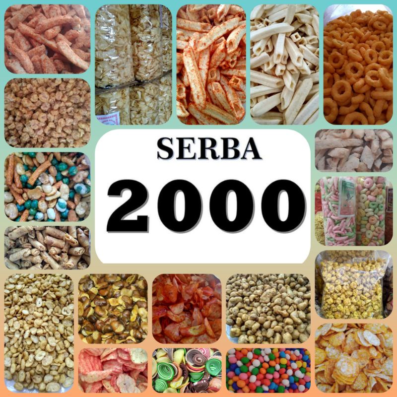 

SERBA 2000/CEMILAN 2000/SNACK CURAH/SNACK KILOAN/SNACK MURAH