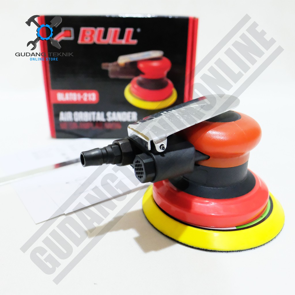 Bull BLAT01-213 / Air Orbital Sander Bull - Mesin Amplas Angin Bull BLAT 213