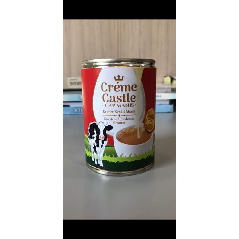 

susu creme castle 500gr putih