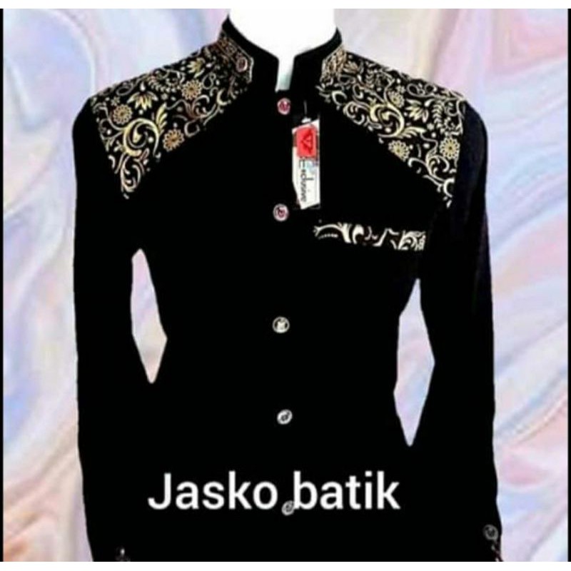 Jasko Kombinasi Batik Lebih Elegan Dan simPel bahan hightwis