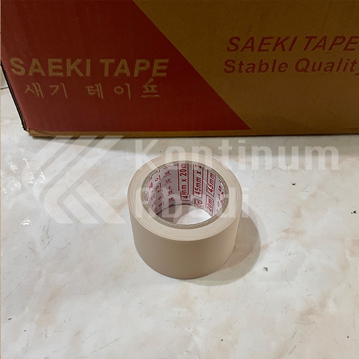 DUCT TAPE / LAKBAN / ISOLASI NON LEM AC - SAEKI