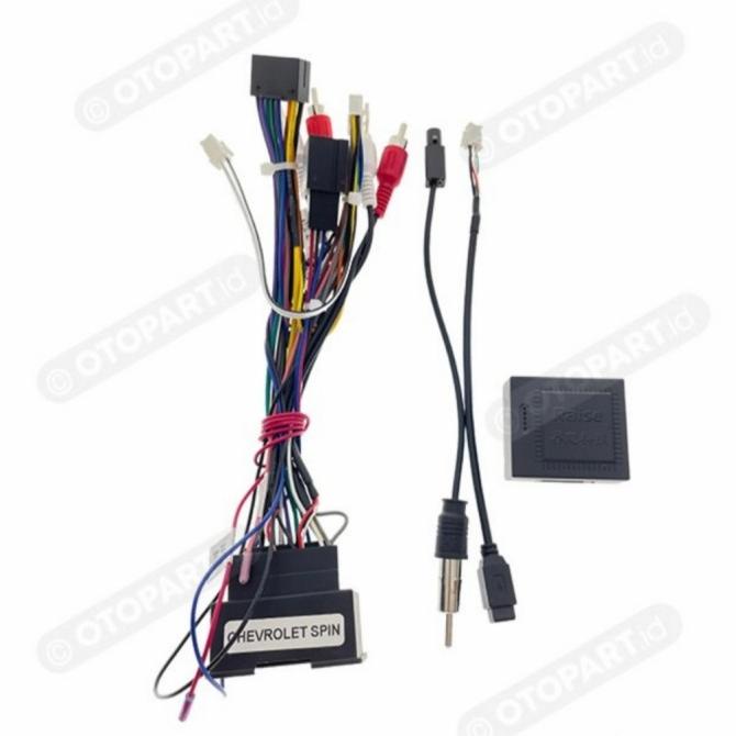 Soket Head Unit Android Chevrolet Spin Soket + CANBUS SPIN