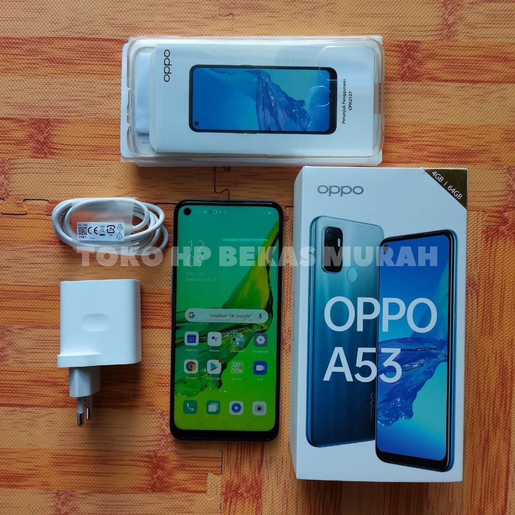 Hp second murah Oppo A53 4/64 / hp seken murah / hp bekas murah