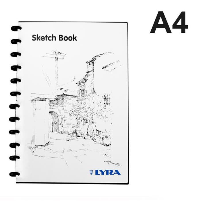 

Lyra Sketch Book - Kiky Sketch Book - Papan Tulis Gambar Lyra Sketch Book A4 30 Sheets - Ref.9210260