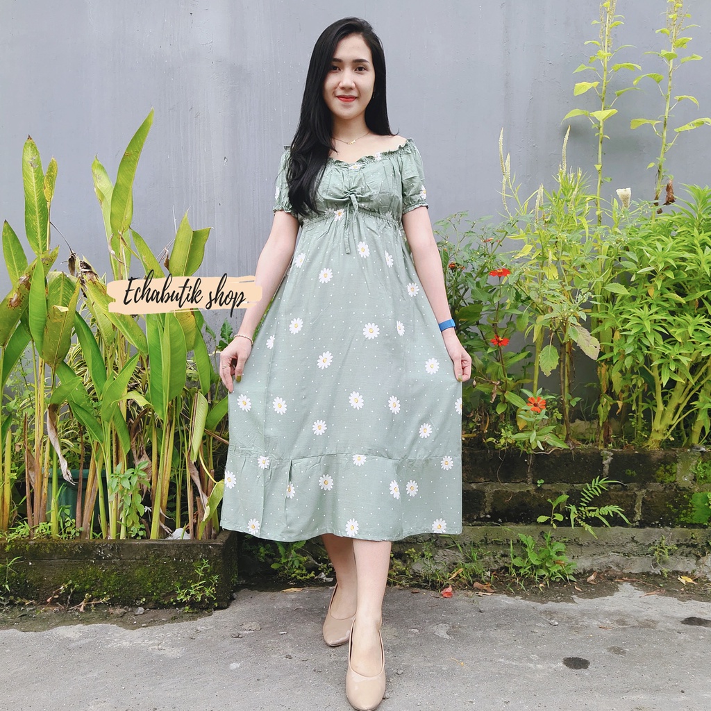 DASTER/DRES CASANDRA POLOS BALI-ALERA SAGE