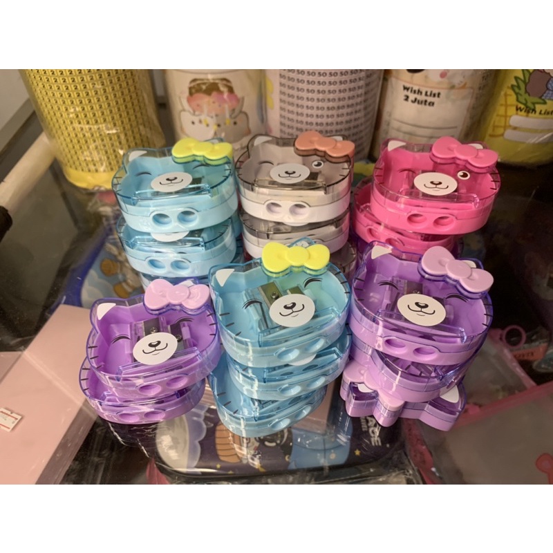 

Rautan orotan fancy bentuk bear double blade