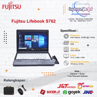 Fujitsu Lifebook Ram 8GB SSD 256GB 12.5” Win 10