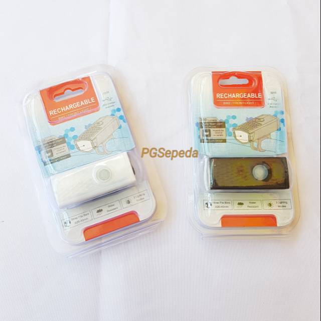 LAMPU Depan Sepeda USB RayPal