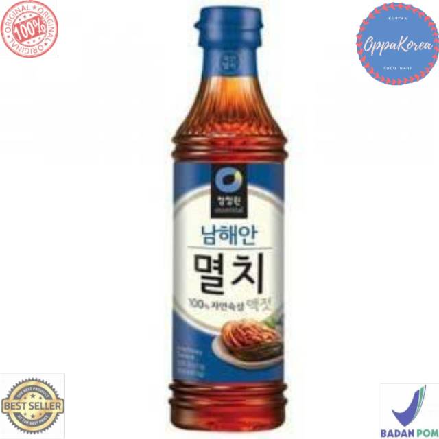 

Chung Jung One Kecap ikan Teri, Anchovy saus bumbu wajib buat Kimchi 500 gram