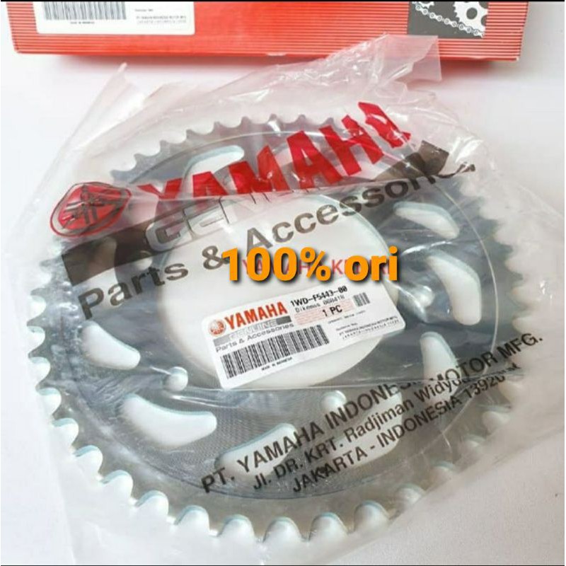 GEAR GIR SET R25 R 25 ASLI ORI YAMAHA 1WD WF01A 00