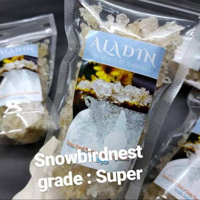 

SNOW BIRDNEST GRADE SUPER Repack 200gram
