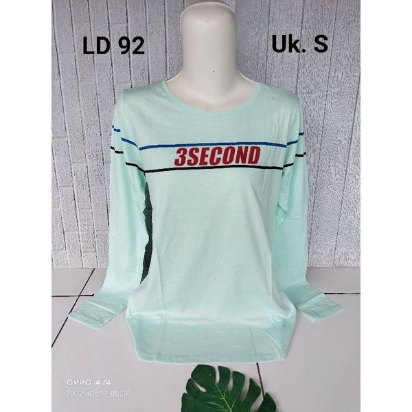 kaos 3second ori panjang