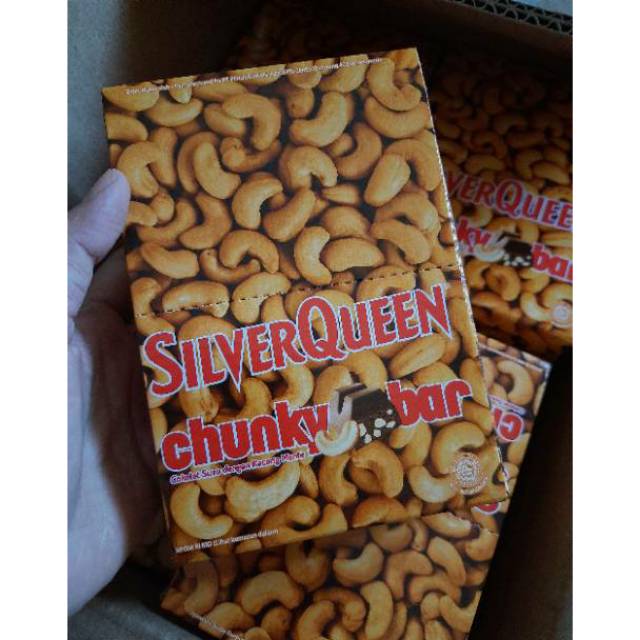 Silverqueen Chungky bar 12 x 30g Toples