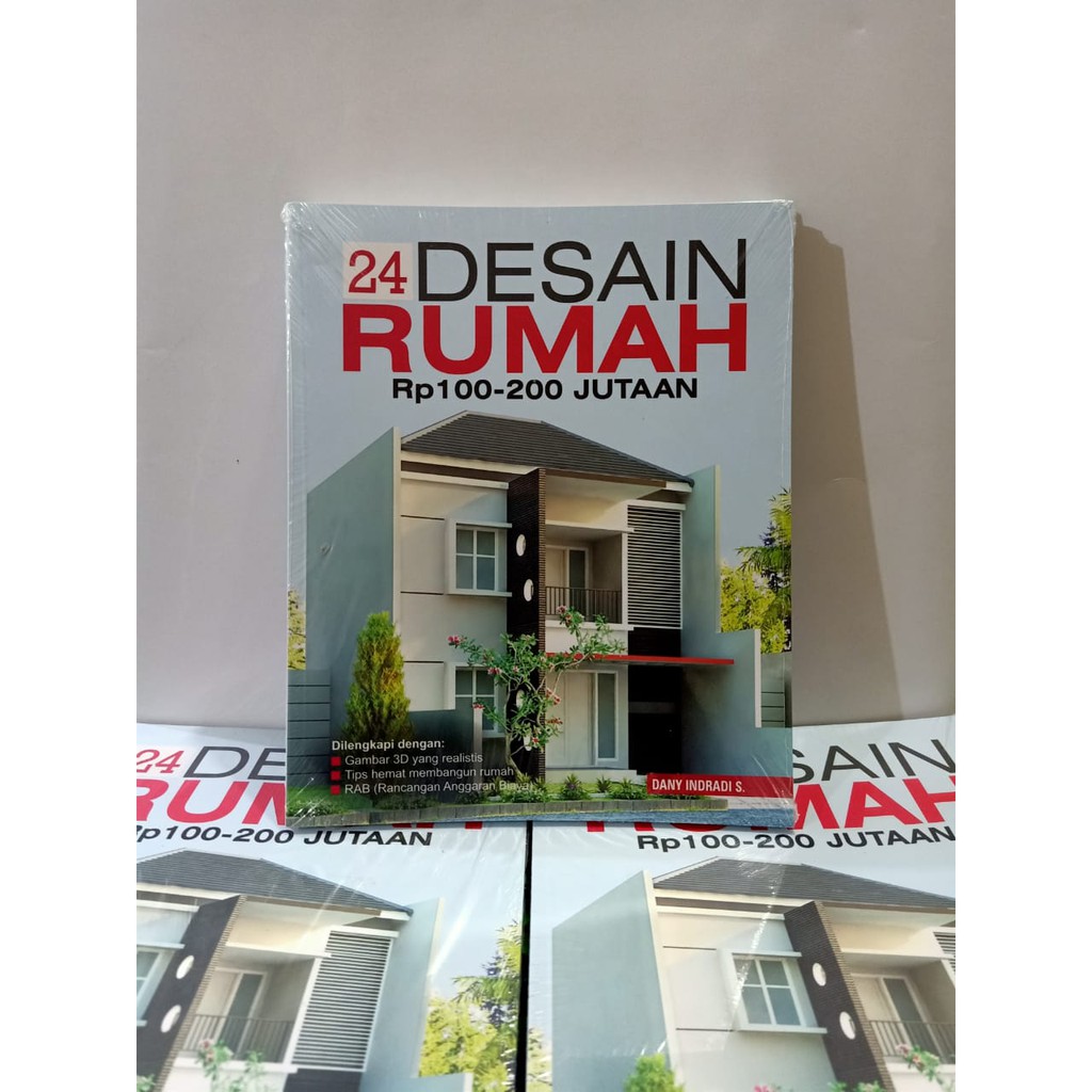 Jual BUKU 24 DESAIN RUMAH Rp 100 200 JUTAAN Indonesia Shopee Indonesia