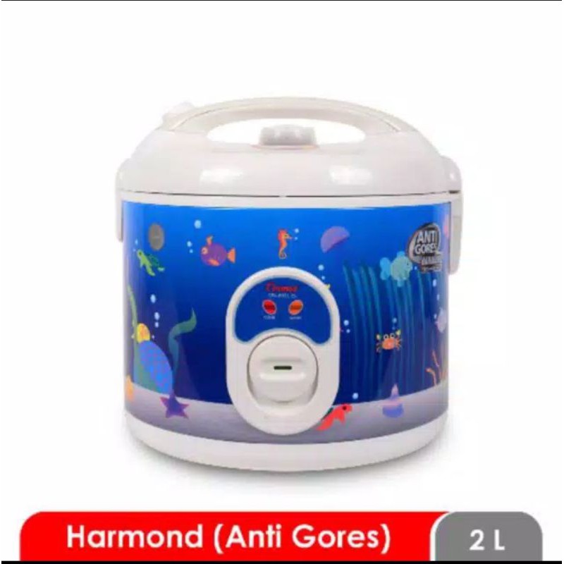 COSMOS Magic Com / Rice Cooker 2 Liter Harmond CRJ 6031 N - Garansi Resmi 1 Tahun