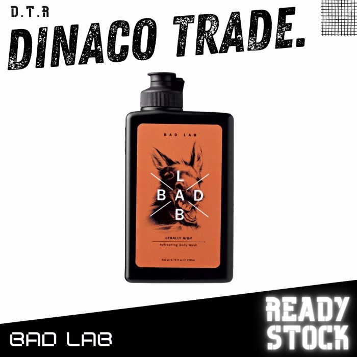 Bad Lab Legally High Refreshing Body Wash